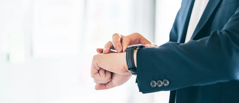 限られた時間を有効活用